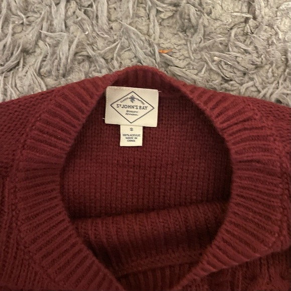 Red Womens Sweater - Picture 2 of 2
